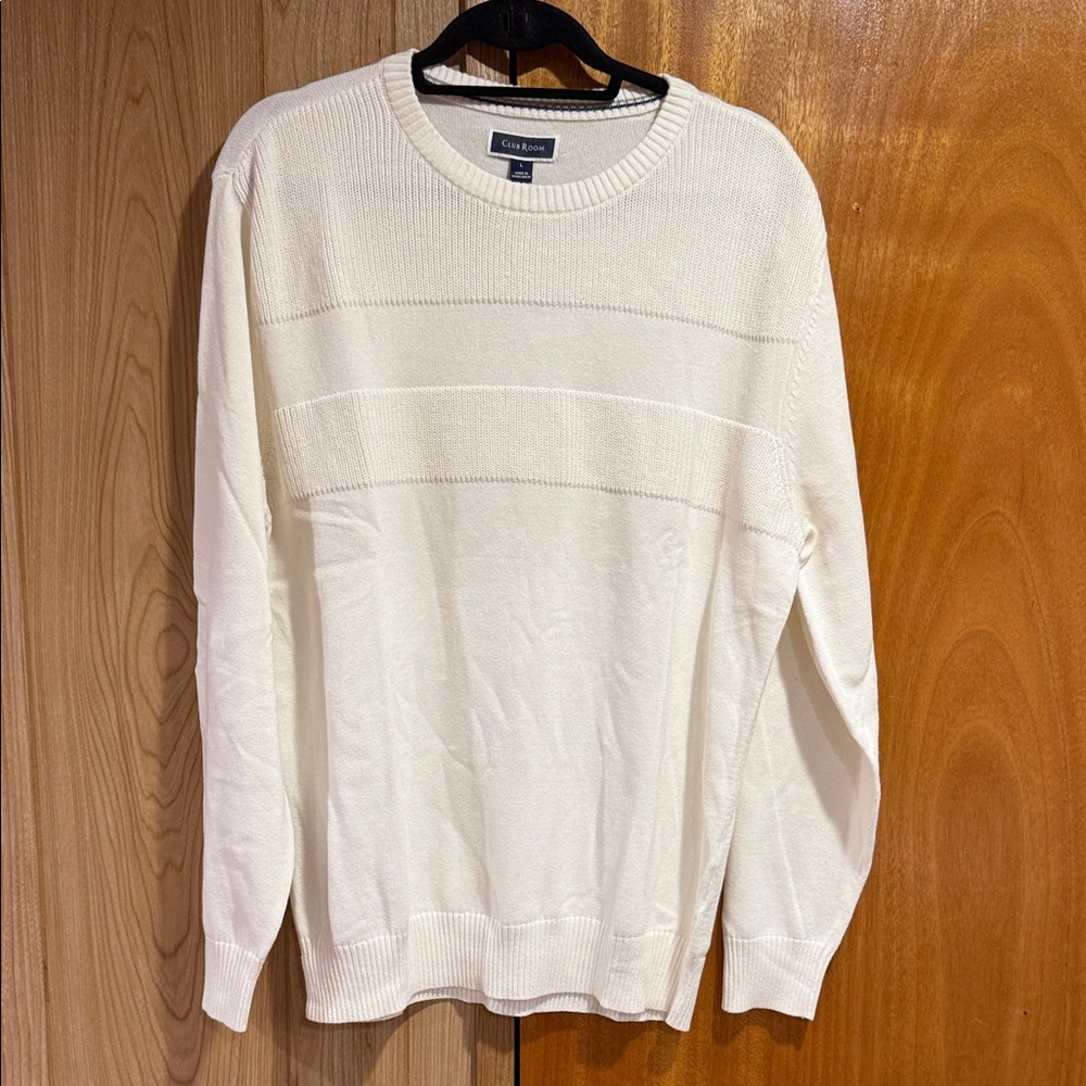 Club Room Cotton Crew Neck Sweater